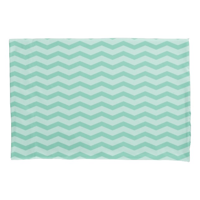 Cojín Funda de almohada del modelo de zigzag del galón (Anverso)