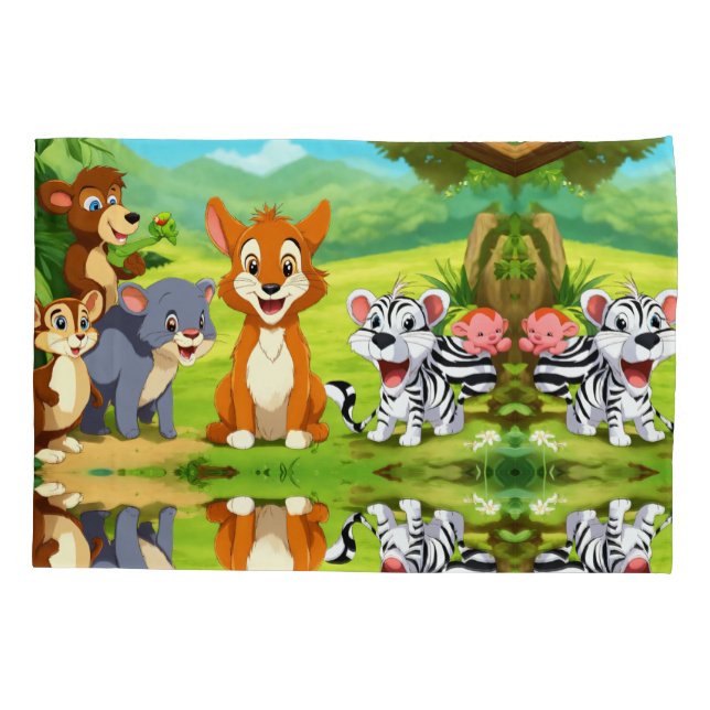 Cojín Funda de almohada del personalizado (Reverso)