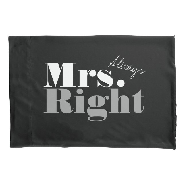 Cojín Funda de almohada divertida para parejas siempre c (Anverso)
