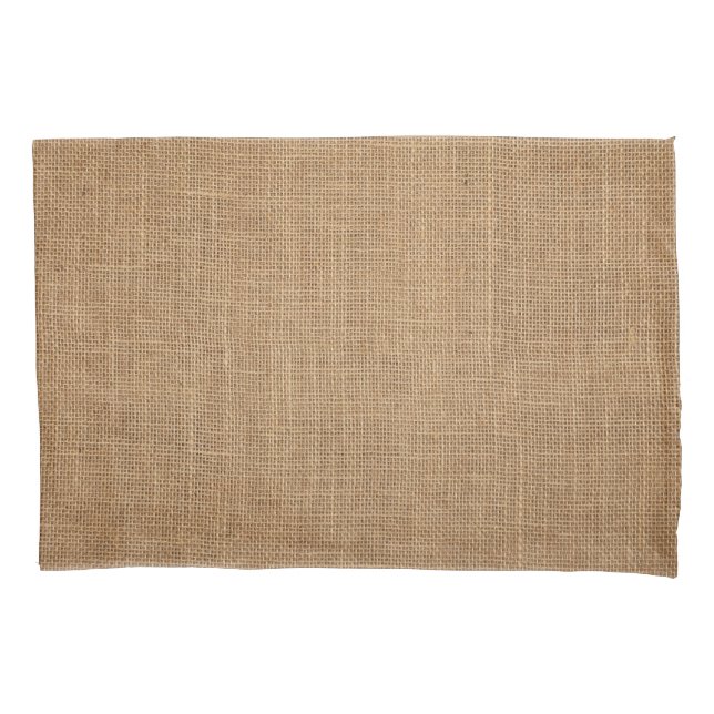 Cojín Funda de almohada, estándar, con la lona rústica (Anverso)