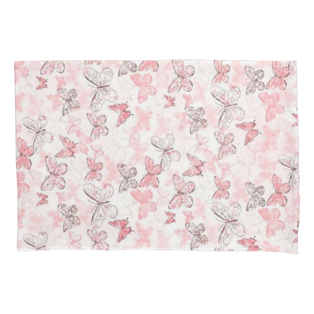 Cojín Funda de almohada floral (Anverso)