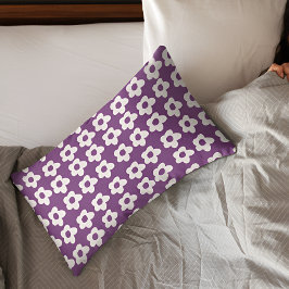Cojín Funda de almohada floral de Amethyst