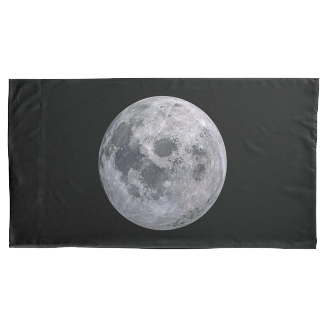 Cojín Funda de almohada gigante de encargo de la LUNA (Anverso)