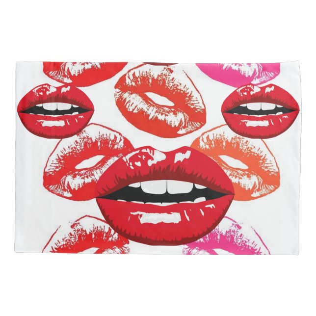 Cojín Funda de Almohada Labial (Reverso)