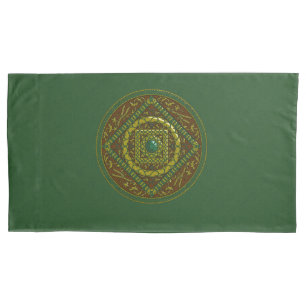 Cojín Funda de almohada Mandala de Tauro