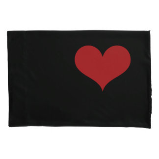Cojín Funda de almohada negra moderna