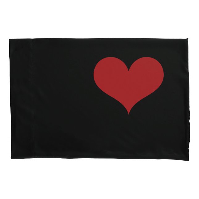 Cojín Funda de almohada negra moderna (Anverso)