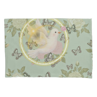 Cojín Funda de Almohada Paloma Pacífica – Mantequilla Fl