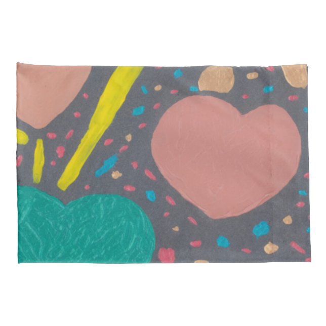 Cojín Funda de Almohada para Celebrar el Amor (Reverso-derecho)