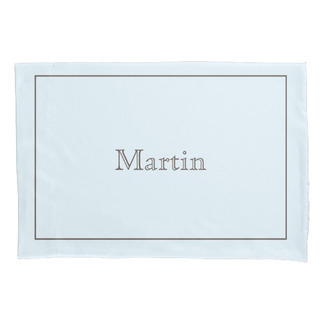 Cojín Funda de almohada personalizada (Anverso)