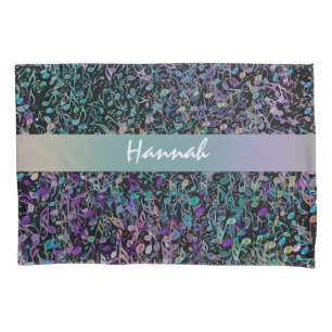 Cojín Funda de almohada personalizada de la nota de la