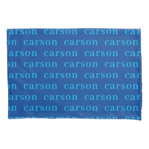 Cojín Funda de Almohada Personalizada Repetidora de Nomb