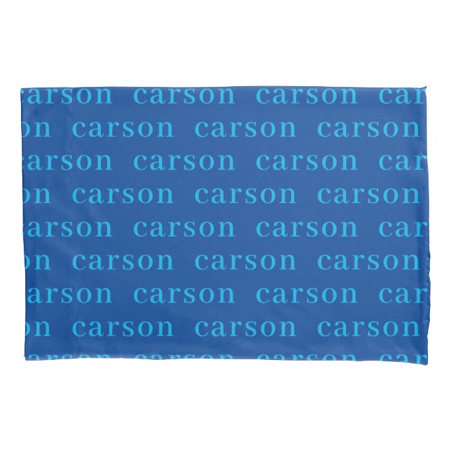 Cojín Funda de Almohada Personalizada Repetidora de Nomb (Anverso)