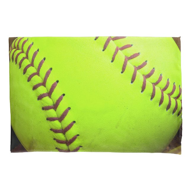 Cojín Funda de almohada rápida amarilla de la echada 8U (Anverso)