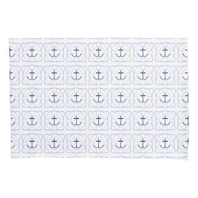 Cojín funda de almohada salvavidas/de anclaje (impresión (Anverso)