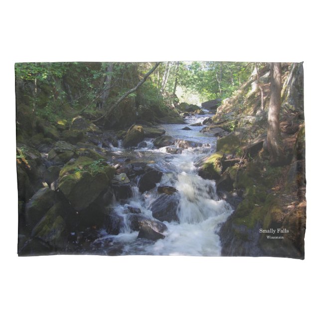 Cojín Funda de almohada Smally Falls (Anverso)