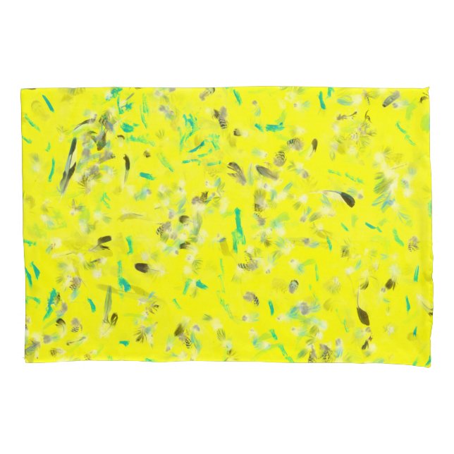 Cojín Funda de almohada soleada del vuelo (Anverso)