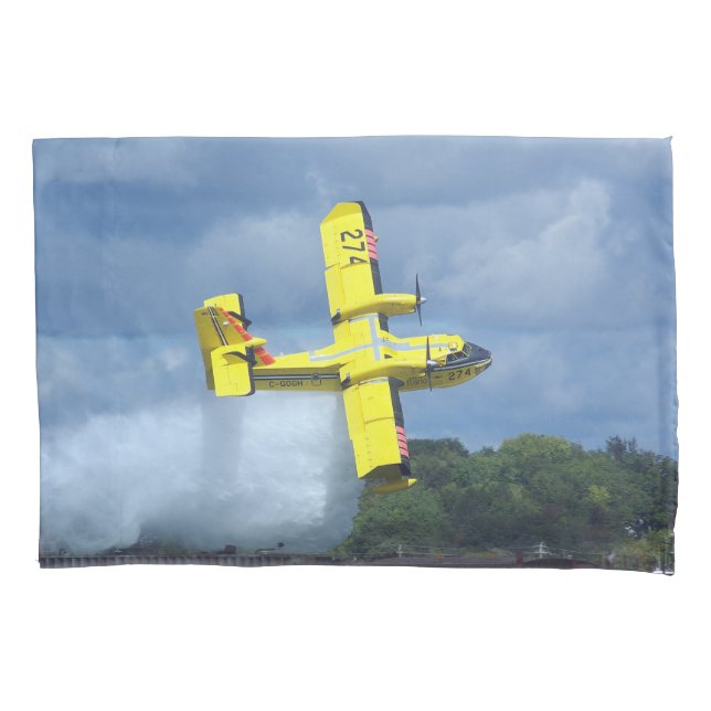 Cojín Funda de almohadas 274 del bombardero de agua cana (Anverso)