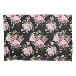 Cojín Funda de almohadas Bouquet de rosas rosas