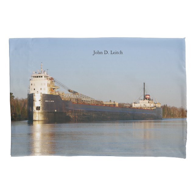 Cojín Funda de almohadas de John D. Leitch 2019 (Anverso)