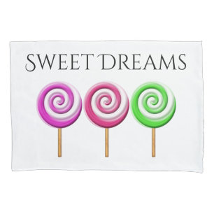 Cojín Funda de almohadas de Lollipops