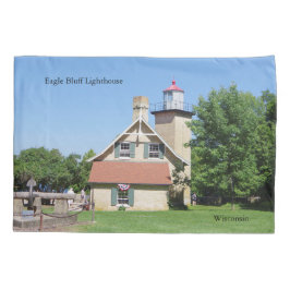 Cojín Funda de almohadas del faro Eagle Bluff