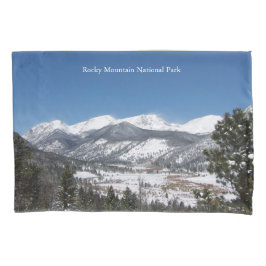 Cojín Funda de almohadas del Parque Nacional de las Mont