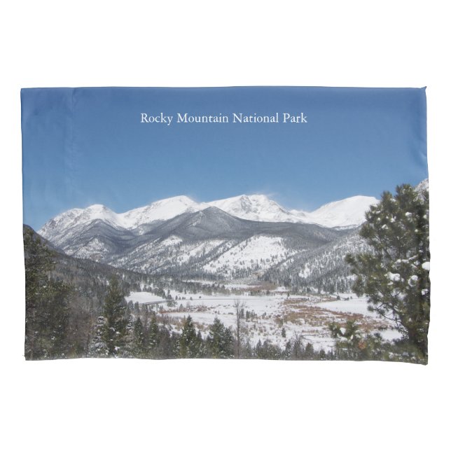 Cojín Funda de almohadas del Parque Nacional de las Mont (Anverso)