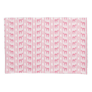 Cojín Funda de almohadas Fawns e Hydrangeas