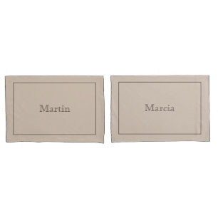 Cojín Funda de almohadas personalizado