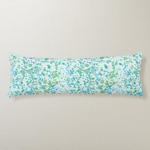 Cojín Funky Paint Splatt Blue and Green