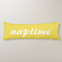 Funny Naptime amarillo y blanco