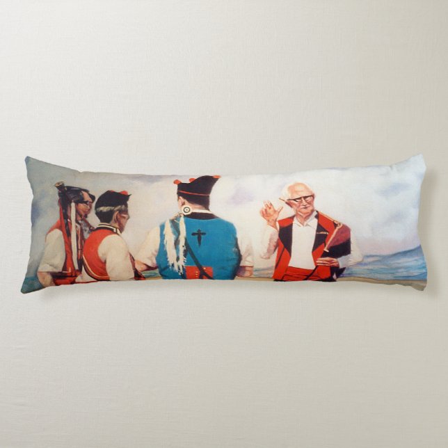 Cojín Gaiteros/Gaiteiros/Pipers (Anverso)