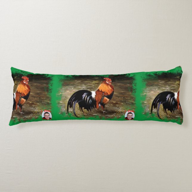 Cojín Gallo/Galo/Rooster (Anverso)