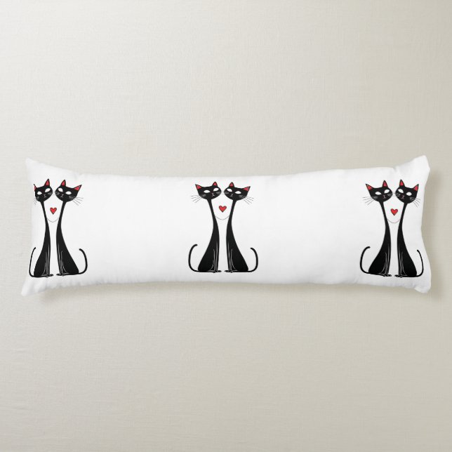 Cojín Gatos enamorados (Anverso)