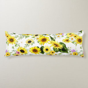 Cojín Girasol Acuarela 7