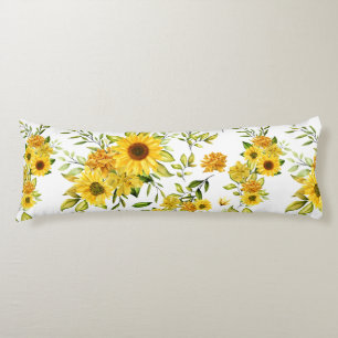 Cojín Girasol Acuarela 8