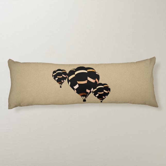 Cojín Globos de aire caliente rusos (Reverso)