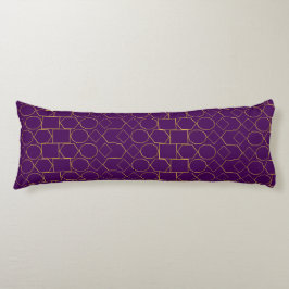 Cojín Golden Geometric Pattern