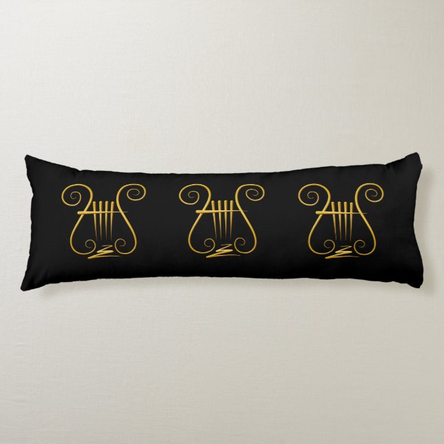 Cojín Golden Lyre (Anverso)