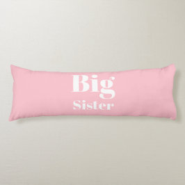 Cojín Gran Hermana chica blanco rosado