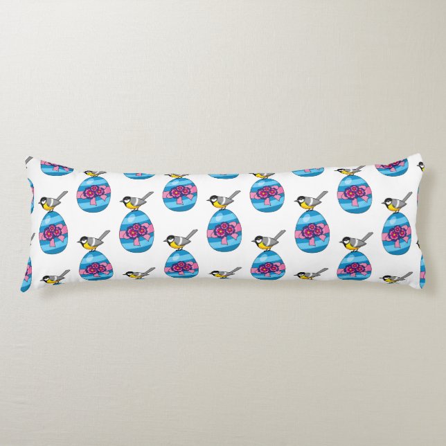 Cojín Gran teta personalizado con huevo de Pascua (Anverso)