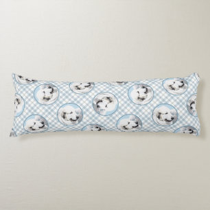 Cojín Grandes Pirineos Pintando Arte De Perro Mascota Or