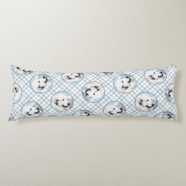 Cojín Grandes Pirineos Pintando Arte De Perro Mascota Or (Anverso)