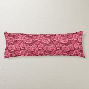 Cojín Granja de Flores de Rosa Decoración Romántica 