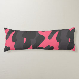 Cojín Gray, Charcoal and pink camo