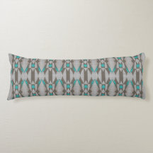 Gray Taupe Aqua Turquoise Arte Tribal Azul Verde a