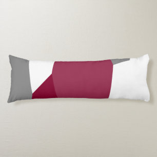 Cojín Gris rosa y blanco fucsia