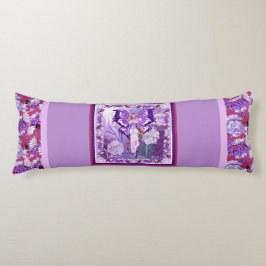 Cojín hada de sol morado