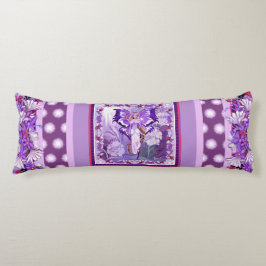 Cojín Hada de sol morado